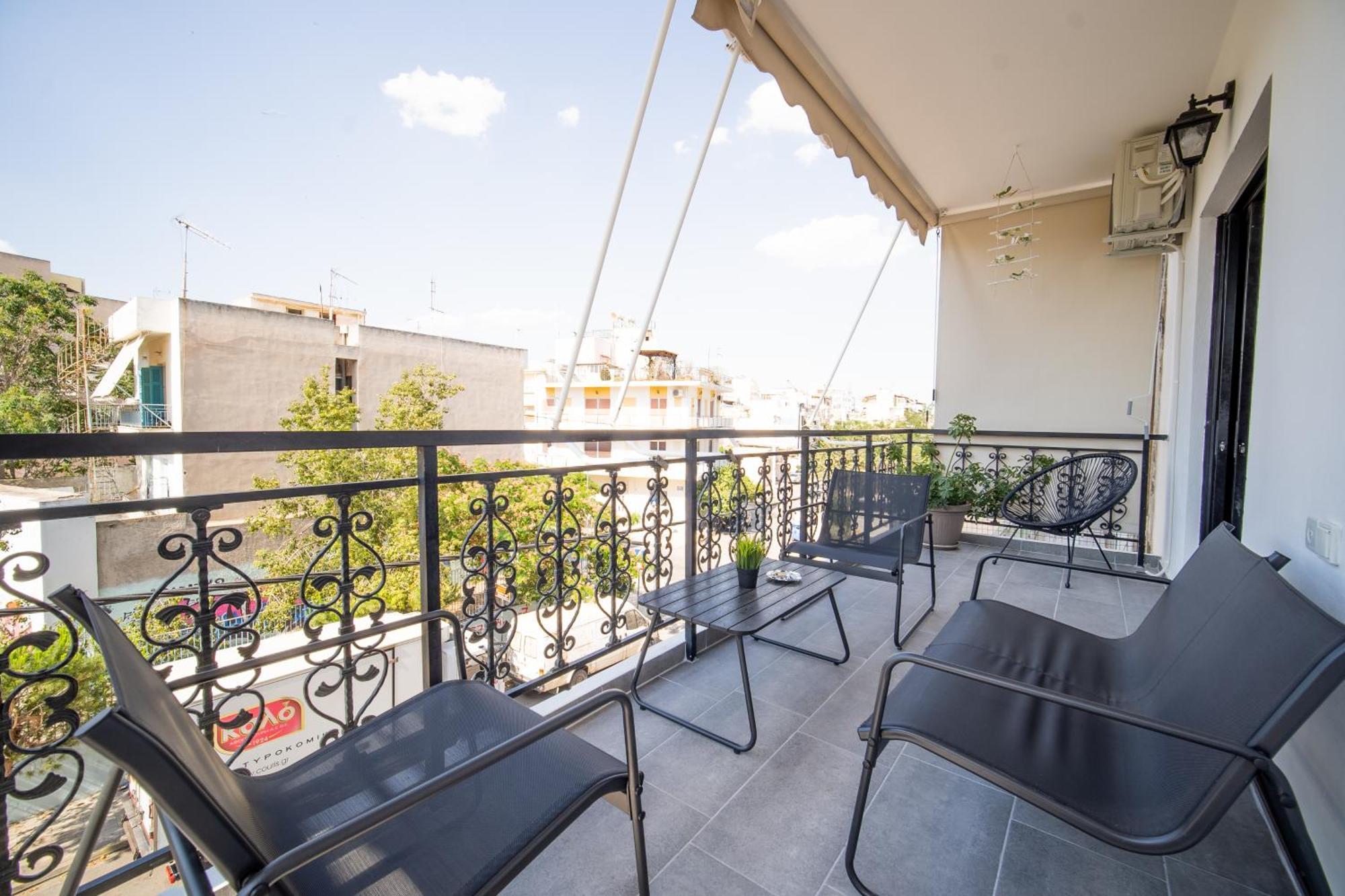 Апартаменты Μκ Αpartment 2Υδ - Nikea Metro Пирей Экстерьер фото